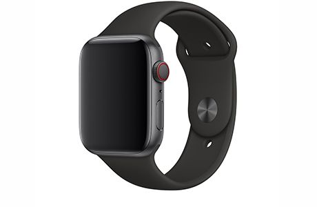 Ремешки для Apple Watch: Apple Sport Band M/L & X/L 42/44 мм (черный)