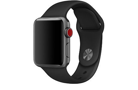 Ремешки для Apple Watch: Ремінець Apple Sport Band 42 мм (чорний)