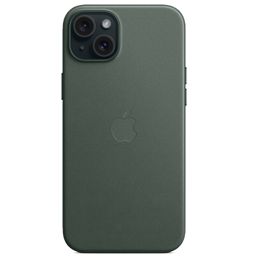 Чехол для iPhone 15 Plus: Apple iPhone 15 Plus FineWoven Case with MagSafe Evergreen small