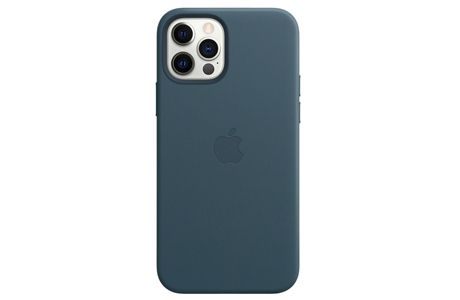 Чехлы для iPhone: Кожаный чехол MagSafe для iPhone 12 Pro Max, цвет «балтийский синий»
