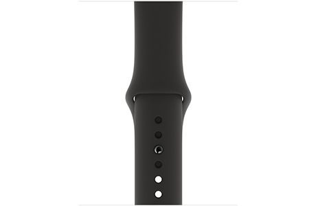 Ремешки для Apple Watch: Ремінець Apple Sport Band 38/40 мм (чорний) 
