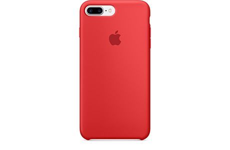 Чехлы для iPhone: Silicone Case для iPhone 7 Plus (red, красный)