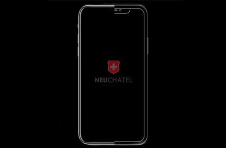 Защитные стекла: Захисне скло +NEU Chatel Full Cover Crystal Front Black для iPhone 12 Pro Max