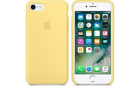 Чехлы для iPhone: Силіконовий чохол для iPhone 8 (жовтий)