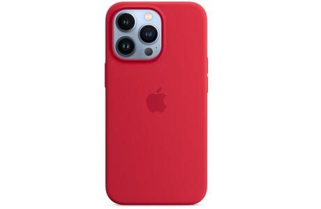 Чехол для iPhone 13 Pro: Apple Silicone Case with MagSafe (PRODUCT) Red for iPhone 13 Pro