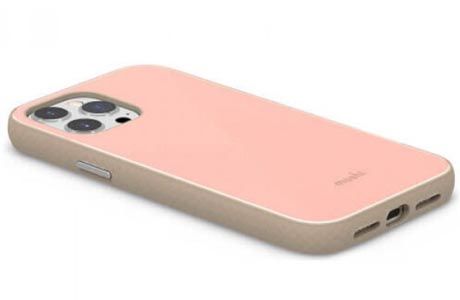 Чехол для iPhone 13 Pro: Moshi iGlaze Slim Hardshell Case Dahlia Pink for iPhone 13 Pro