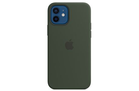 Чехлы для iPhone: Силіконовий чохол MagSafe для iPhone 12 і iPhone 12 Pro, колір «кіпрський зелений»