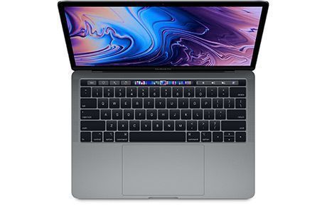 MacBook Pro: Apple MacBook Pro 13″ Touch Bar, 4×2,4 ГГц, 256 ГБ SSD (серый космос, 2019)