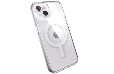 Чехол для iPhone 13: Speck Presidio Perfect Clear Case Compatible with MagSafe for iPhone 13