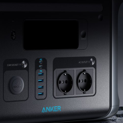 Внешние аккумуляторы: ANKER 757 PowerHouse 1229Wh/AC 1500W/100W 