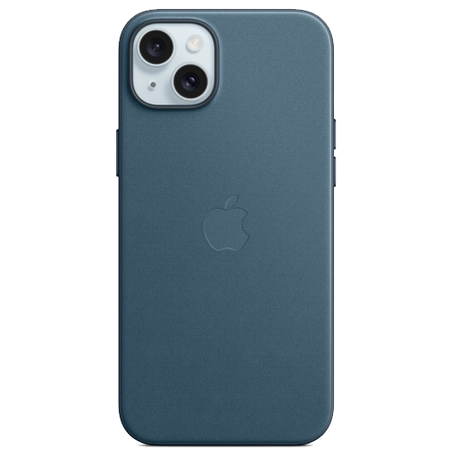 Чехол для iPhone 15 Plus: Apple iPhone 15 Plus FineWoven Case with MagSafe Pacific Blue small