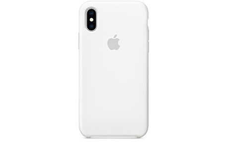 Чехлы для iPhone: Силіконовий чохол для iPhone Xs (білий)