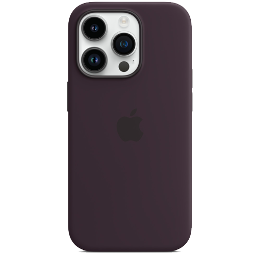 Чехол для iPhone 14 Pro: Silicone Case with MagSafe for iPhone 14 Pro Elderberry
