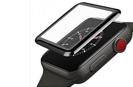 Защитные стекла для Apple Watch: Blueo Glass Full 3D for Apple Watch 41 mm S7, Front Black