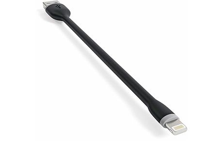 Кабели и переходники: Satechi Flexible Lightning to USB Cable 0,15 м (черный)