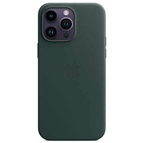 Чехол для iPhone 14 Pro Max: Apple iPhone 14 Pro Max Leather Case with MagSafe - Forest Green