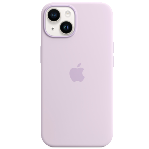Чехол для iPhone 14: Silicone Case with MagSafe for iPhone 14 Lilac
