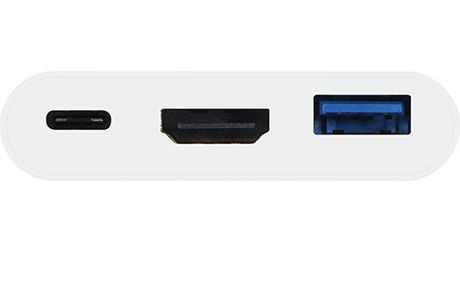 Сплиттер (Хаб): Сплітер Macally USB-C — USB-C + HDMI + USB