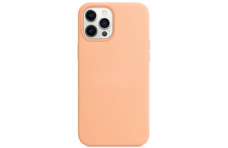 Чехлы для iPhone: Silicone Case for iPhone 12 Pro Max Cantaloupe