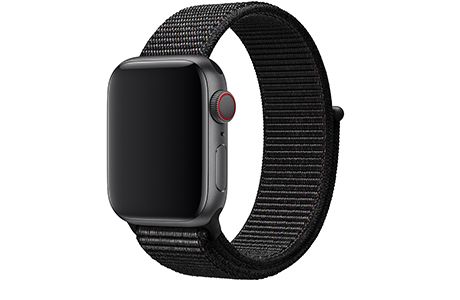 Ремешки для Apple Watch: Ремінець Apple Sport Loop 38/40 мм (чорний)