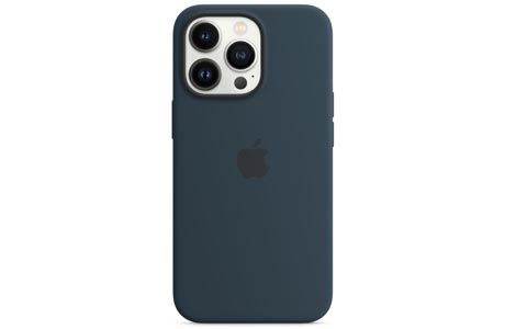 Чехол для iPhone 13 Pro: Apple Silicone Case with MagSafe Abyss Blue for iPhone 13 Pro