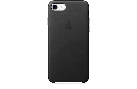 Смартфоны iPhone: Apple Leather Case для iPhone 7 (черный)