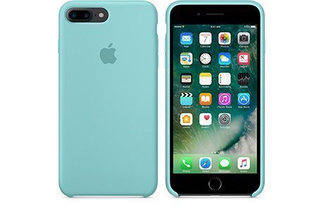 Чехлы для iPhone: Силіконовий чохол для iPhone 7 Plus (sea blue, синє море)