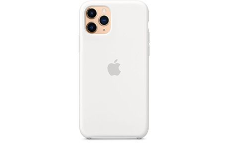 Чехлы для iPhone: Силіконовий чохол Apple Silicone Case для iPhone 11 Pro (білий)
