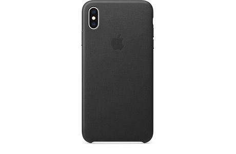 Чехлы для iPhone: Apple Leather Case для iPhone Xs Max (черный)