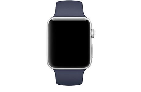 Ремешки для Apple Watch: Apple Sport Band 42 мм (полуночный синий)