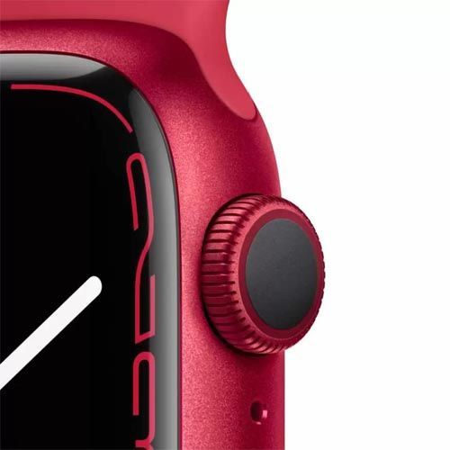 Apple Watch Series 7: Apple Watch Series 7 41mm PRODUCT(RED) Aluminum Case with Red Sport Band