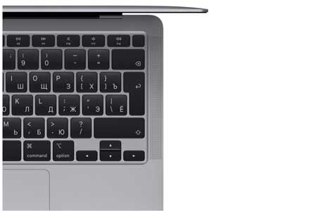 MacBook Air M1: Apple MacBook Air 2020 г., 256 ГБ 8 Гб M1 (Сірий Космос)