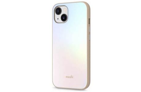 Чехол для iPhone 13: Moshi iGlaze Slim Hardshell Case Astral Silver for iPhone 13