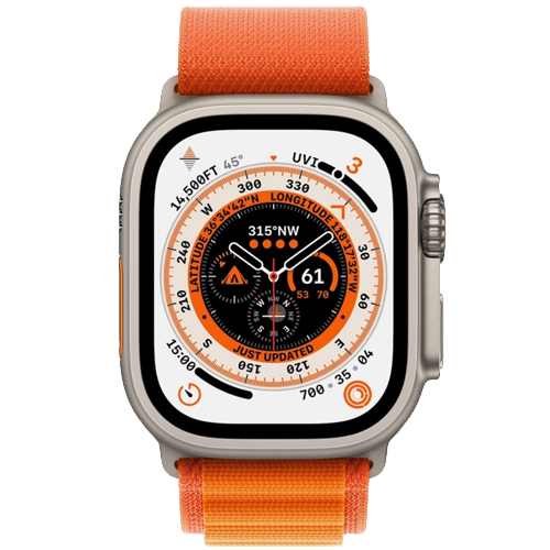 Ремешки для Apple Watch: Apple Alpine Loop Band Small 49mm Orange