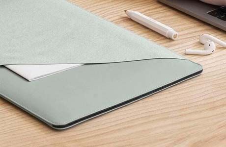 Чехлы для ноутбуков Apple: Чехол-конверт Native Union Stow Slim Sleeve Case зеленый for MacBook Air/Pro 13"