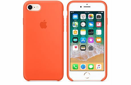 Чехлы для iPhone: Силіконовий чохол для iPhone 8 / 7 (пряний апельсин)