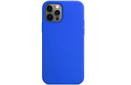 Чехол для iPhone 12/ 12 Pro: Silicone Case for iPhone 12/12 Pro Capri Blue
