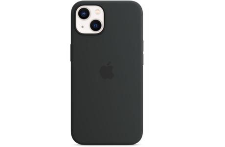 Чехлы для iPhone: Apple Silicone Case with MagSafe Midnight for iPhone 13