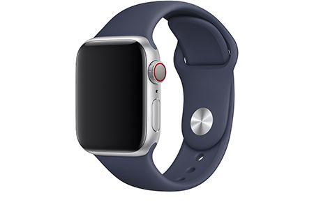 Ремешки для Apple Watch: Ремінець Apple Sport Band S/M & M/L 38/40 мм (північний синій)