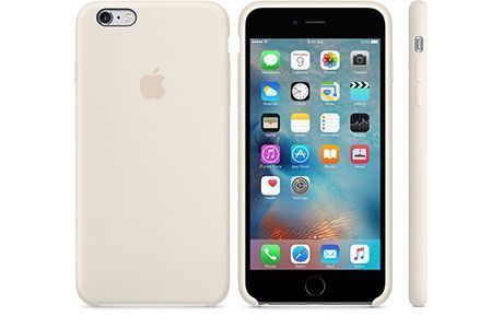 Чехлы для iPhone: Силіконовий чохол для iPhone 6 Plus/6s Plus (мраморно-білий)