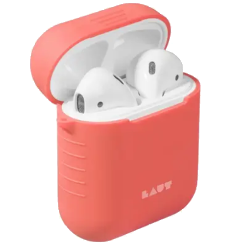 Чехол для AirPods 2: Laut for AirPods Coral