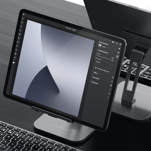 Держатели | Док-станции: Satechi Aluminum Desktop Stand for iPad/Tablet Space Grey