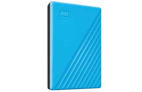 Внешние накопители: Жесткий диск WD 2.5" USB 3.2 Gen 1 2TB My Passport голубой