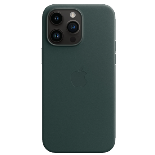 Чехол для iPhone 14 Pro Max: Apple iPhone 14 Pro Max Leather Case with MagSafe - Forest Green