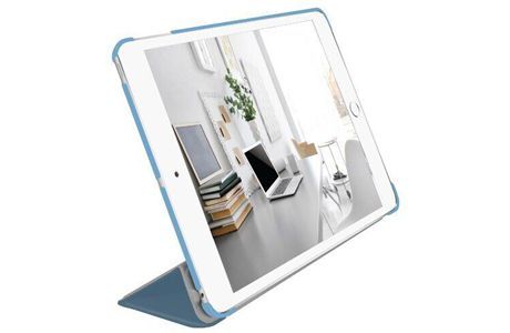 Чехлы для iPad: Чехол-книжка Macally Protective Case and Stand для iPad 10.2" (2019) blue