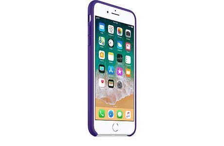 Чехлы для iPhone: Силіконовий чохол для iPhone 8 Plus (фіолетовий)
