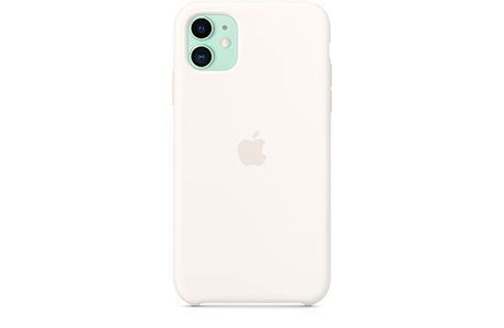 Чехлы для iPhone: Силіконовий чохол Apple Silicone Case для iPhone 11 (білий)
