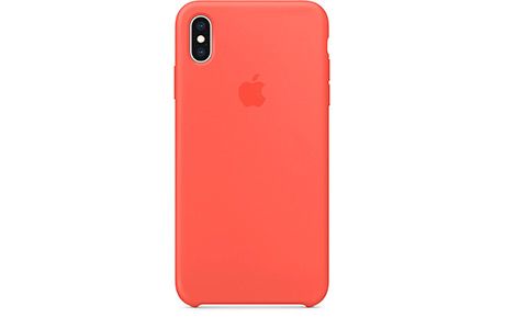 Чехлы для iPhone: Silicone Case для iPhone Xs Max (нектариновый)