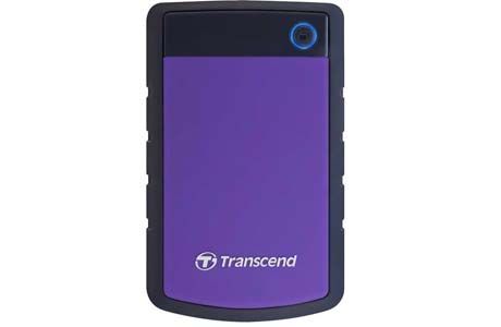 Внешние накопители: Жесткий диск Transcend StoreJet 2.5" USB 3.1 2TB StoreJet 25H3 фиолетовый