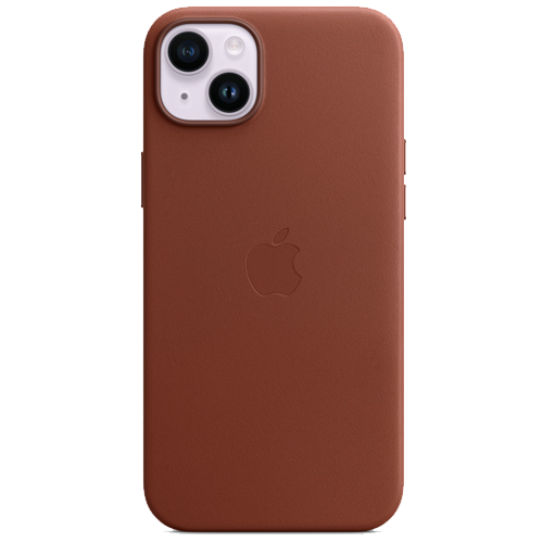 Чехол для iPhone 14 Plus: Apple iPhone 14 Plus Leather Case with MagSafe - Umber